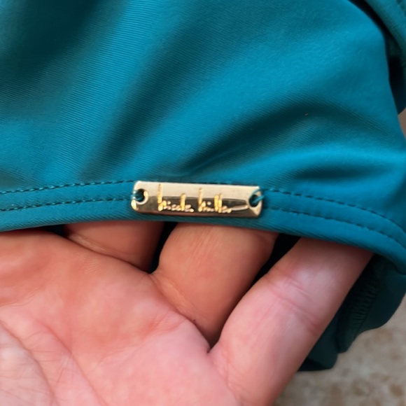 NWT Nicole Miller New York Size Large Green Swimsuit - Picture 4 of 4